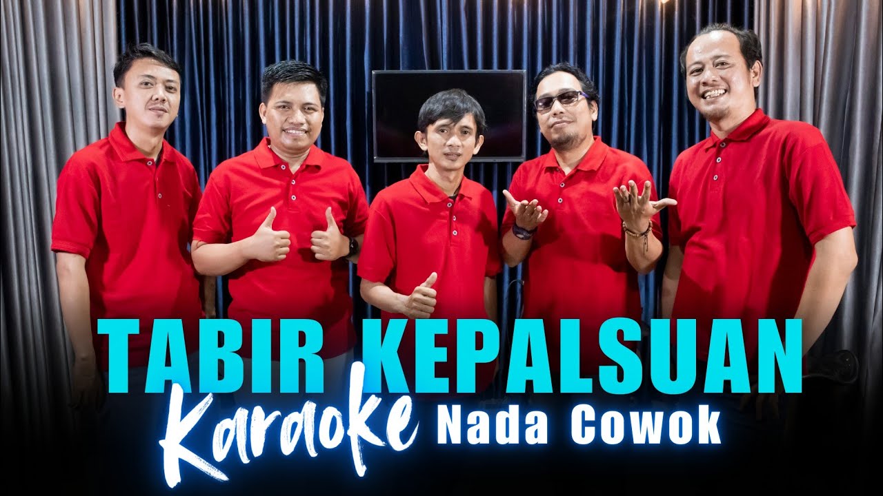 KARAOKE TABIR KEPALSUAN - NADA COWOK