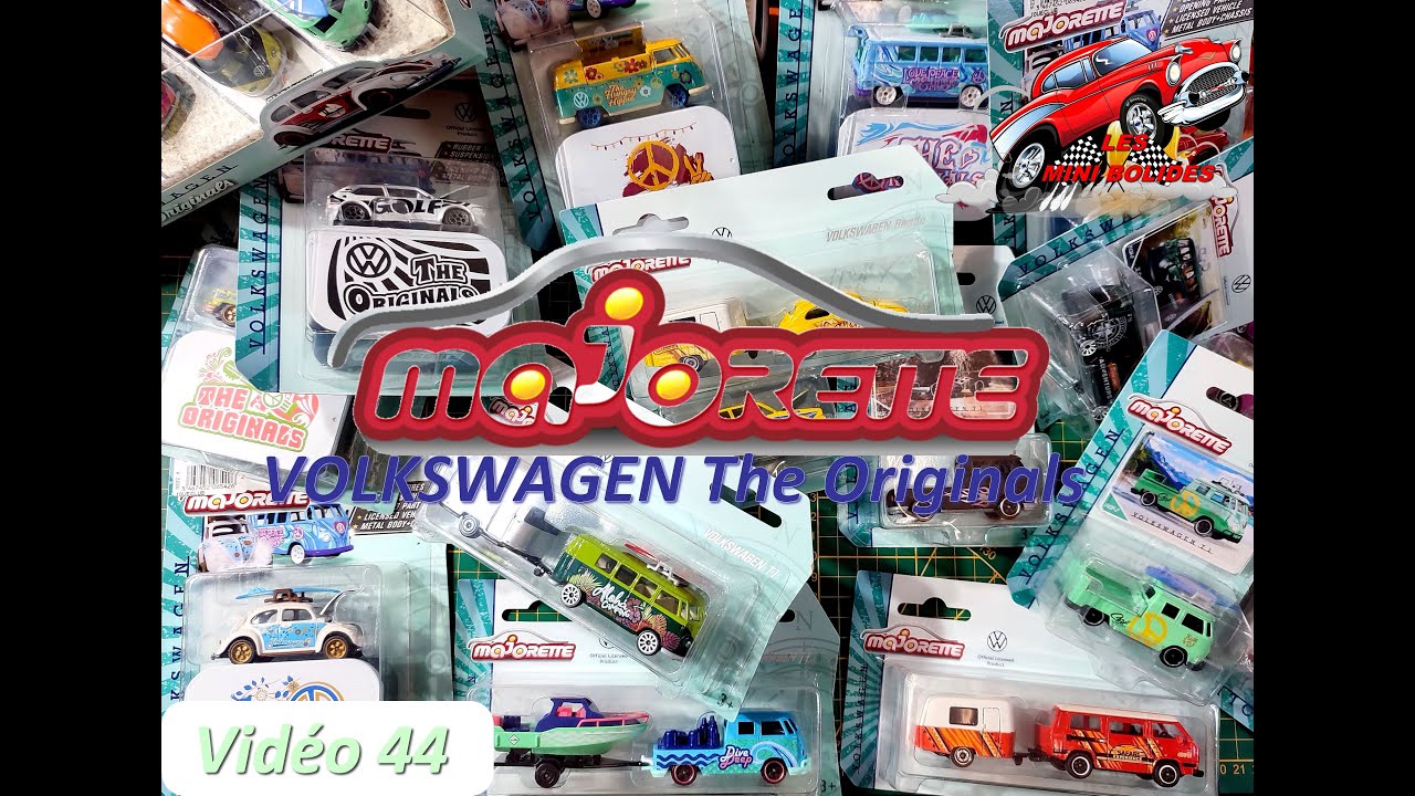 Volkswagen The Originals - MAJORETTE 2022 - (Vidéo n°44)