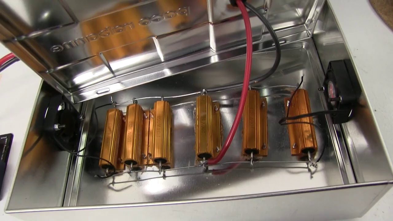 High current, 40amp Lipo Discharger. How to make and use.