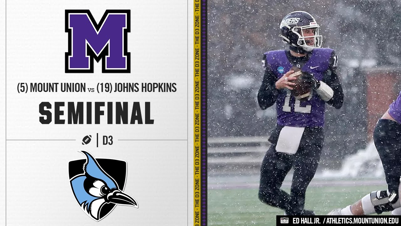#5 Mount Union vs. #19 Johns Hopkins Highlights | D3 Football Semifinals 2024