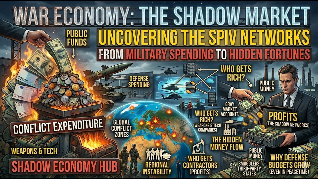 The War Economy Explained: Who Really Profits From Global Conflict?