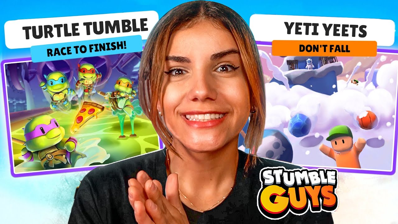 ΔΟΚΙΜΑΖΩ ΚΑΙΝΟΥΡΓΙΕΣ ΠΙΣΤΕΣ ΣΤΟ STUMBLE GUYS