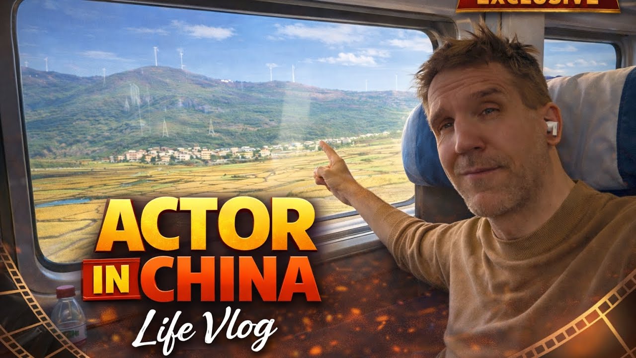 Why Being an Actor in China is Actually Insane (Robots + $1 Coffee)