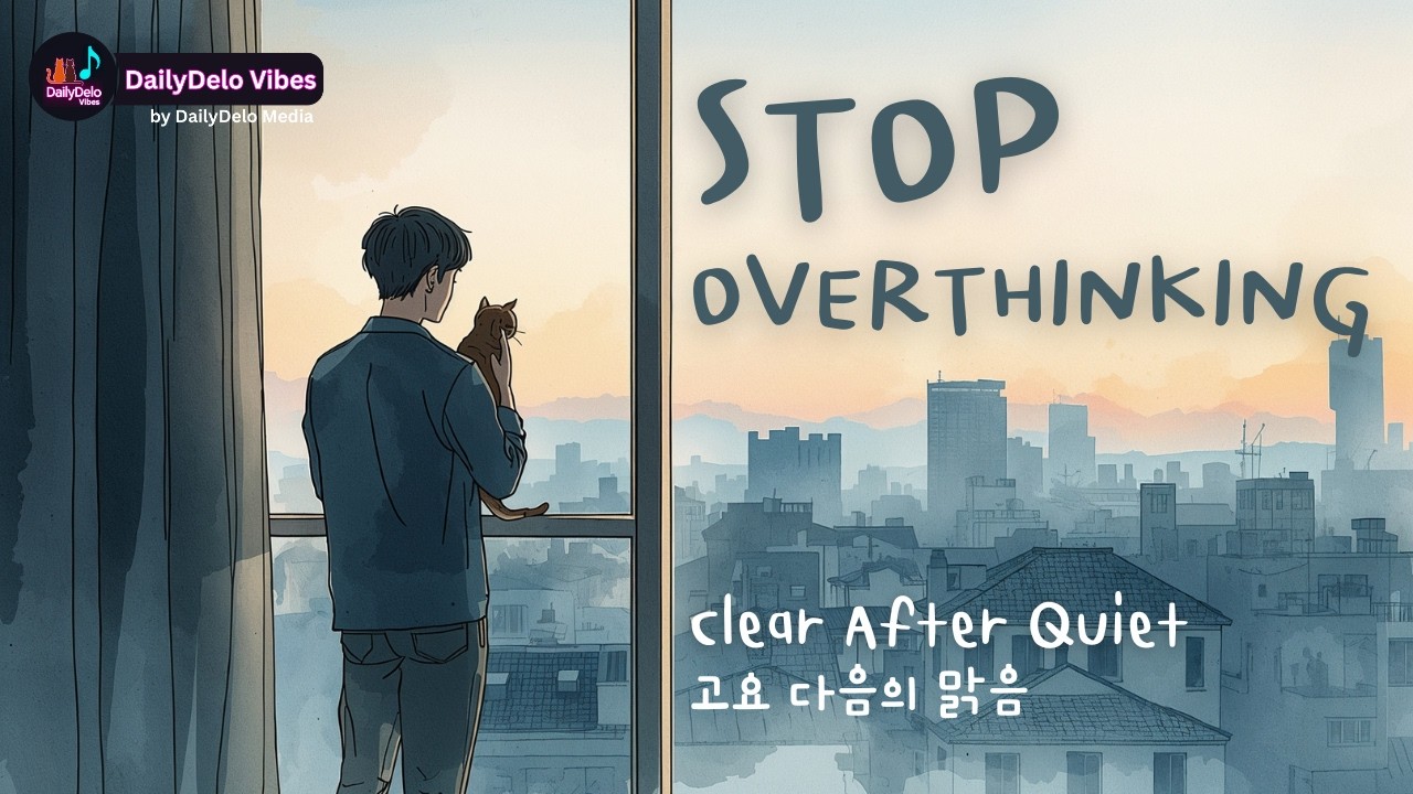 Clear After Quiet 🌙 고요 다음의 맑음 | K-R&B x Soul for Mental Reset & Calm Focus