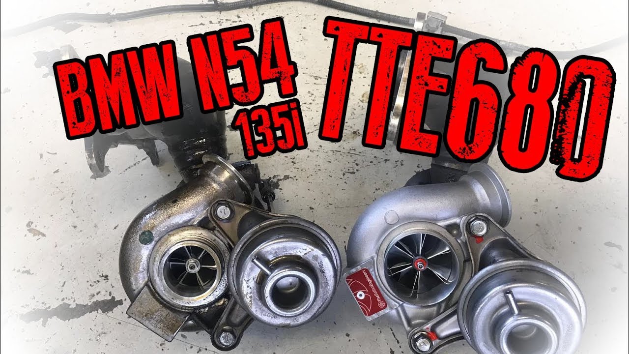 BMW N54 TTE680 Upgrade Turbolader kommen in den 135i