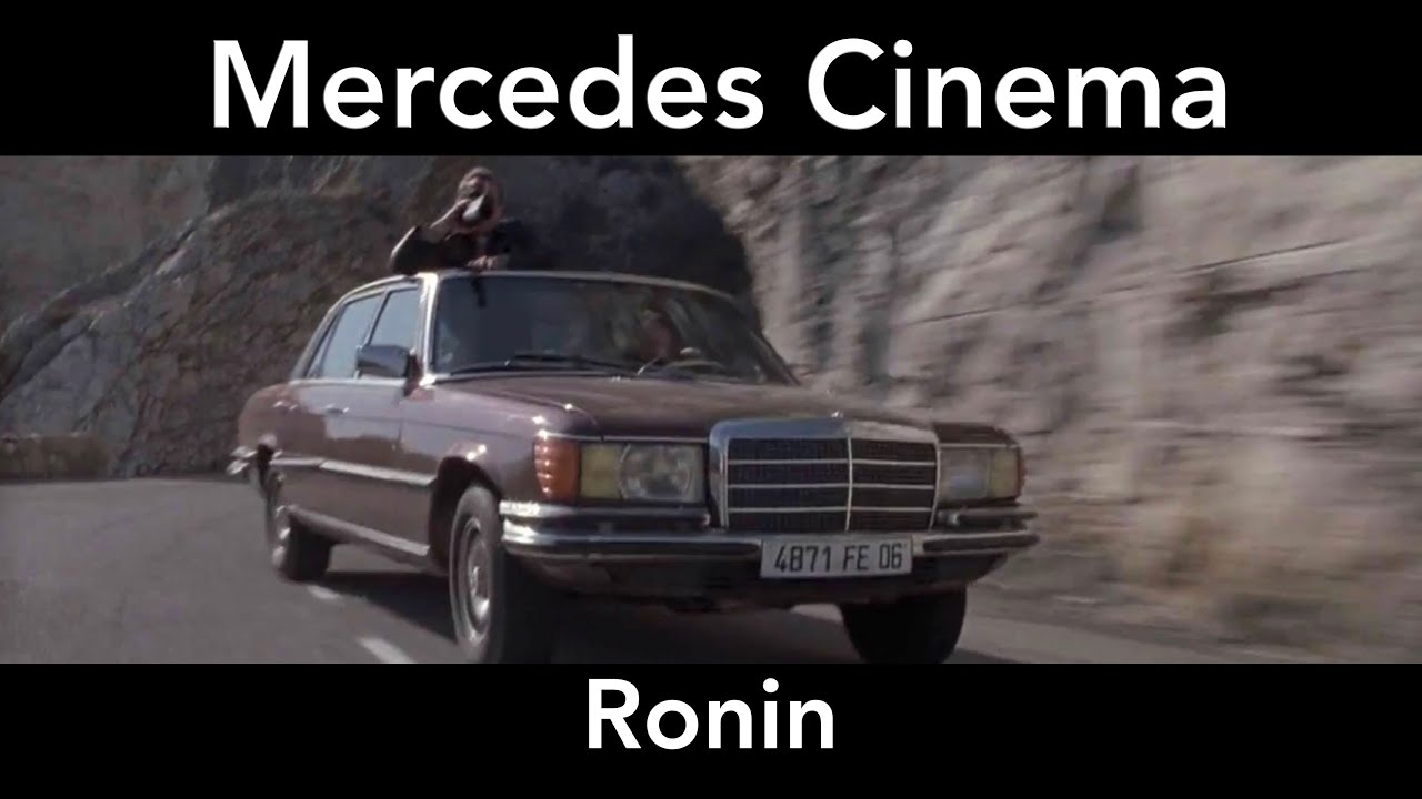 Ronin - Robert De Niro and Jean Reno chase scene. Mercedes-Benz 450SEL 6.9 W116