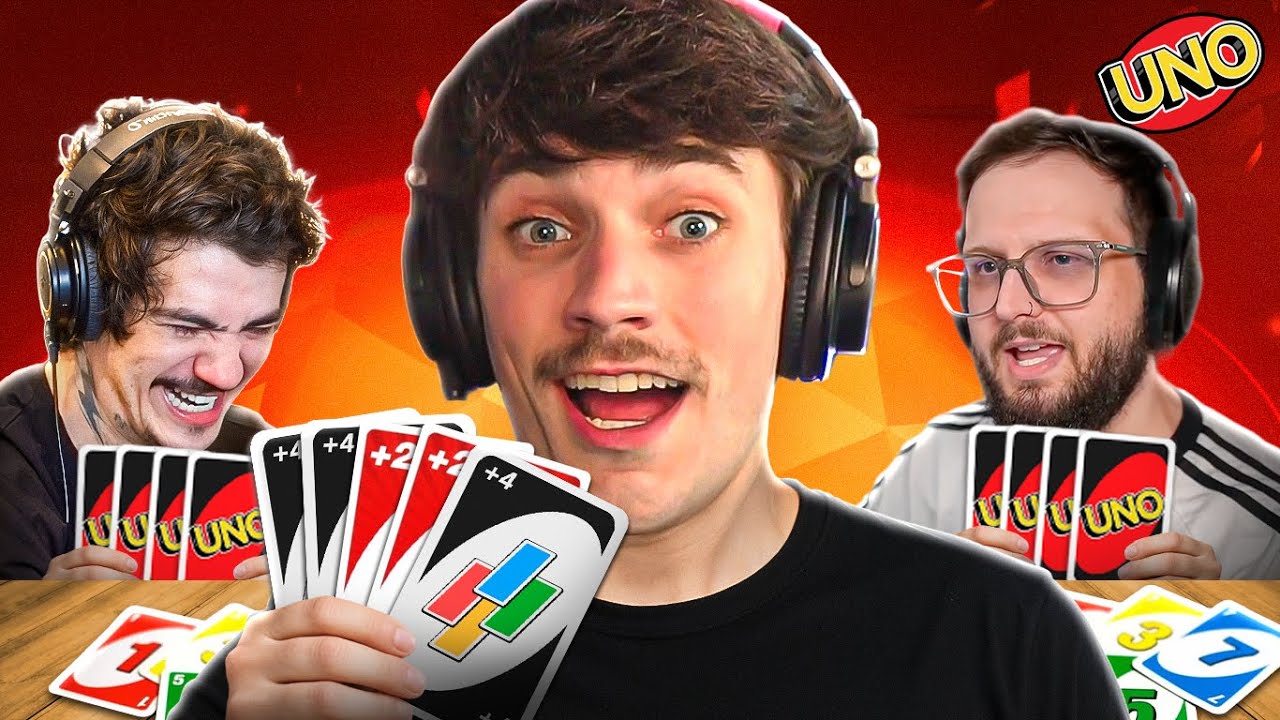 UNO MALUCO COM AMIGOS! | UNO