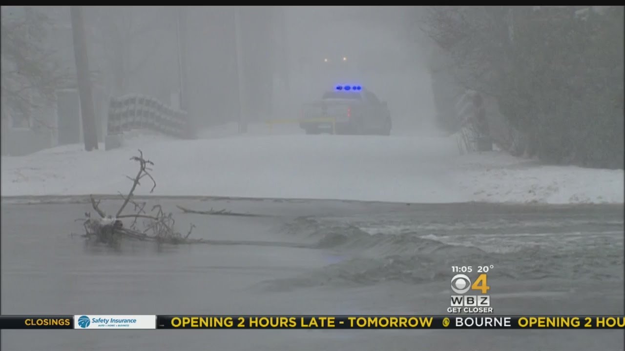 Blizzard Brings Flooding To Scituate, Surrounding Areas
