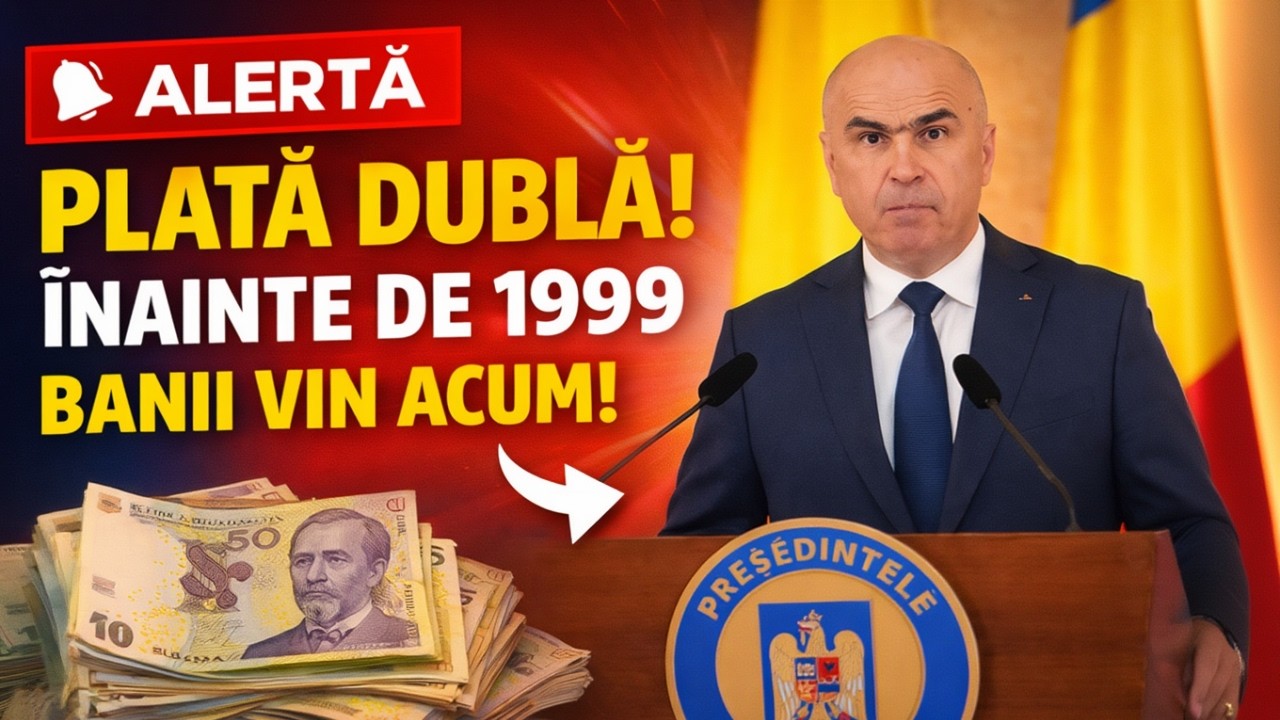 🚨 Alertă! Alexandru Nazare anunță plata dublă pentru angajați și pensionari înainte de 1999!