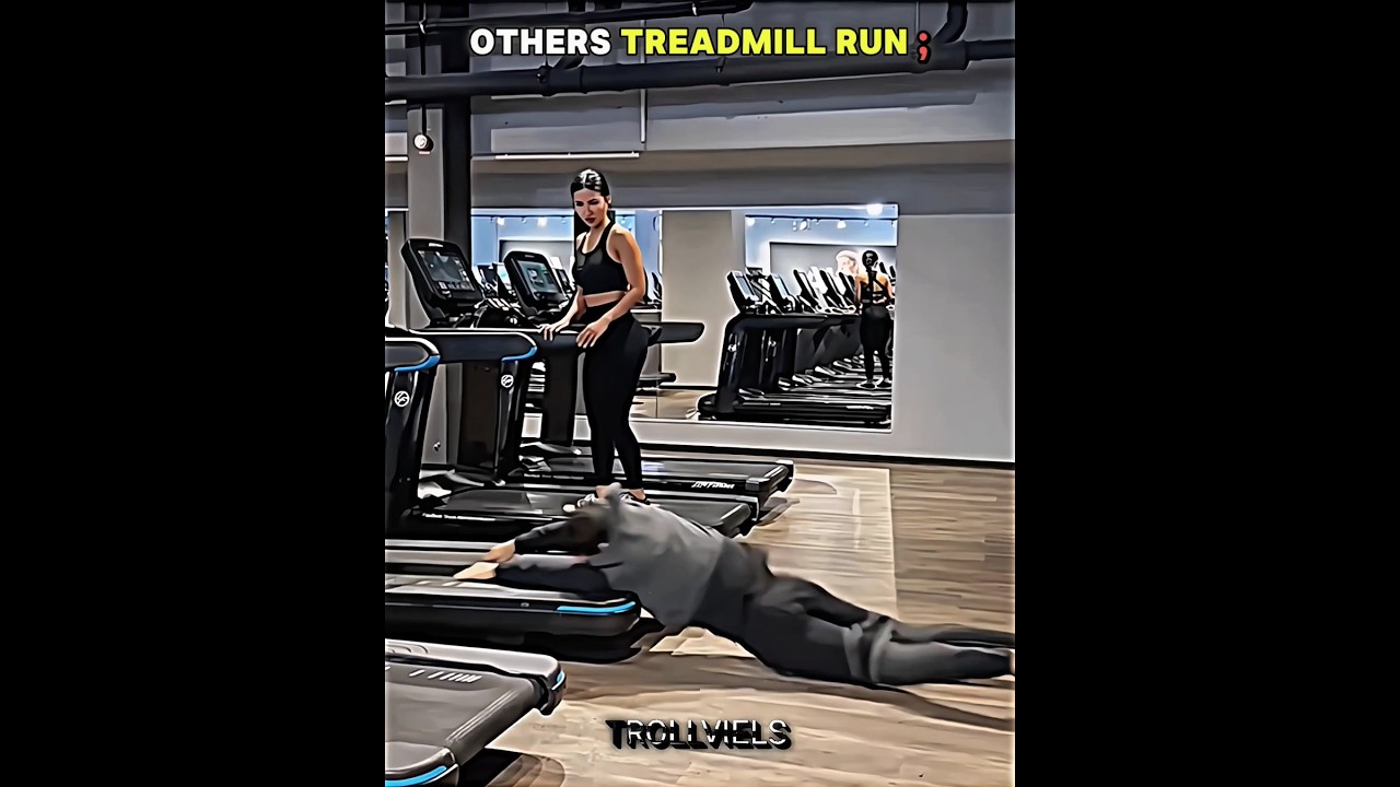 Others Treadmill Run vs This Guy 😳 