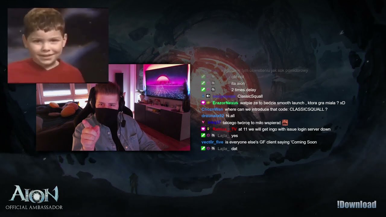 First day of Aion Classic EU - Reaction Stream and Chilling [code: CLASSICSQUALL]