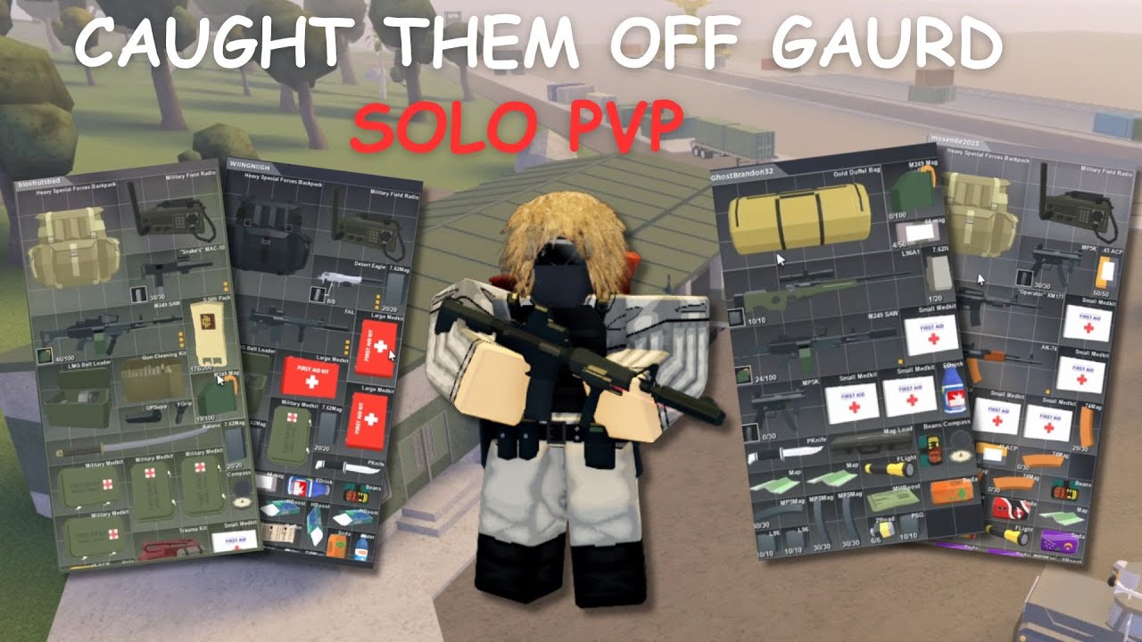 I CAUGHT THEM OFF GAURD - Apocalypse Rising 2 (ROBLOX)
