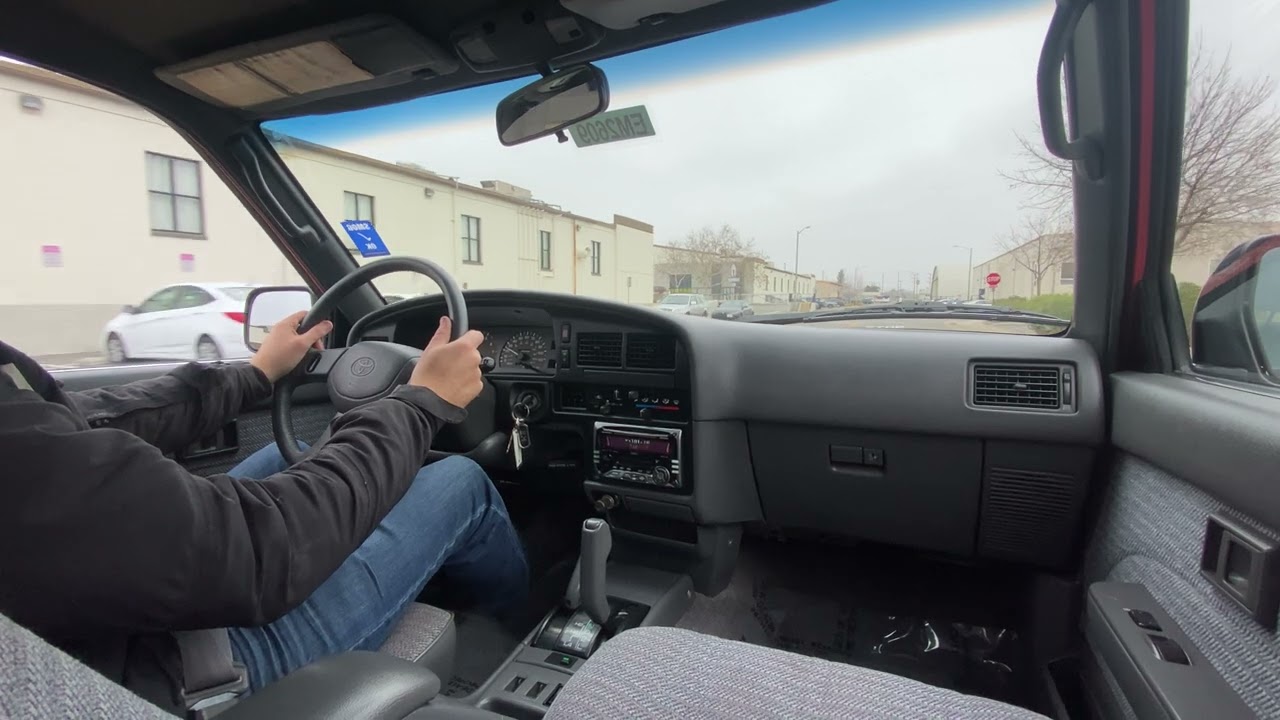 1995 Toyota 4 Runner Driving Video, BringaTrailer