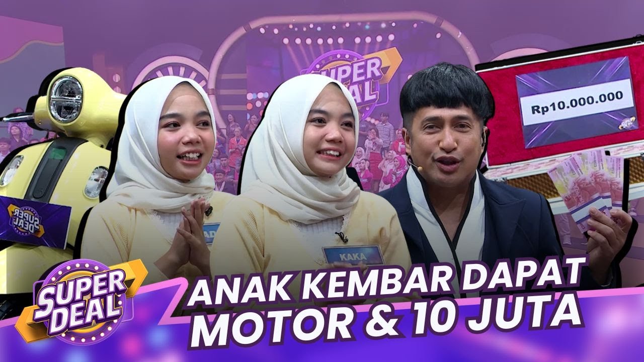 MOTOR & 10 JUTA Berhasil Diborong Anak Kembar🤑 - Super Deal 2025