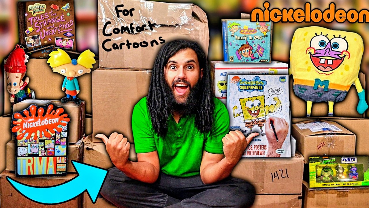 This Package Contained Nickelodeon Toys No One Has Ever Seen Before