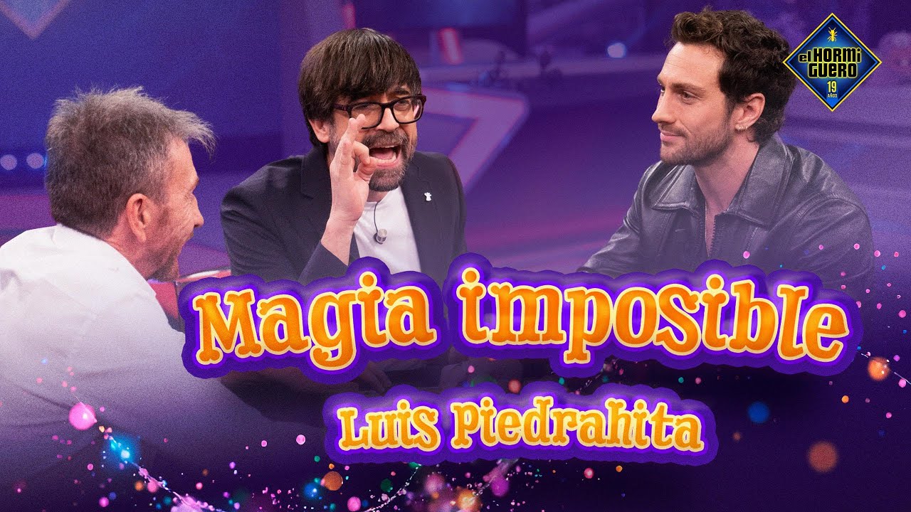 Luis Piedrahita, “el cazador de cartas” - Aaron Taylor-Johnson - El Hormiguero