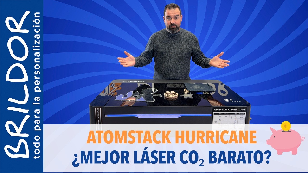 ¿La mejor láser CO₂ calidad-precio? Atomstack Hurricane