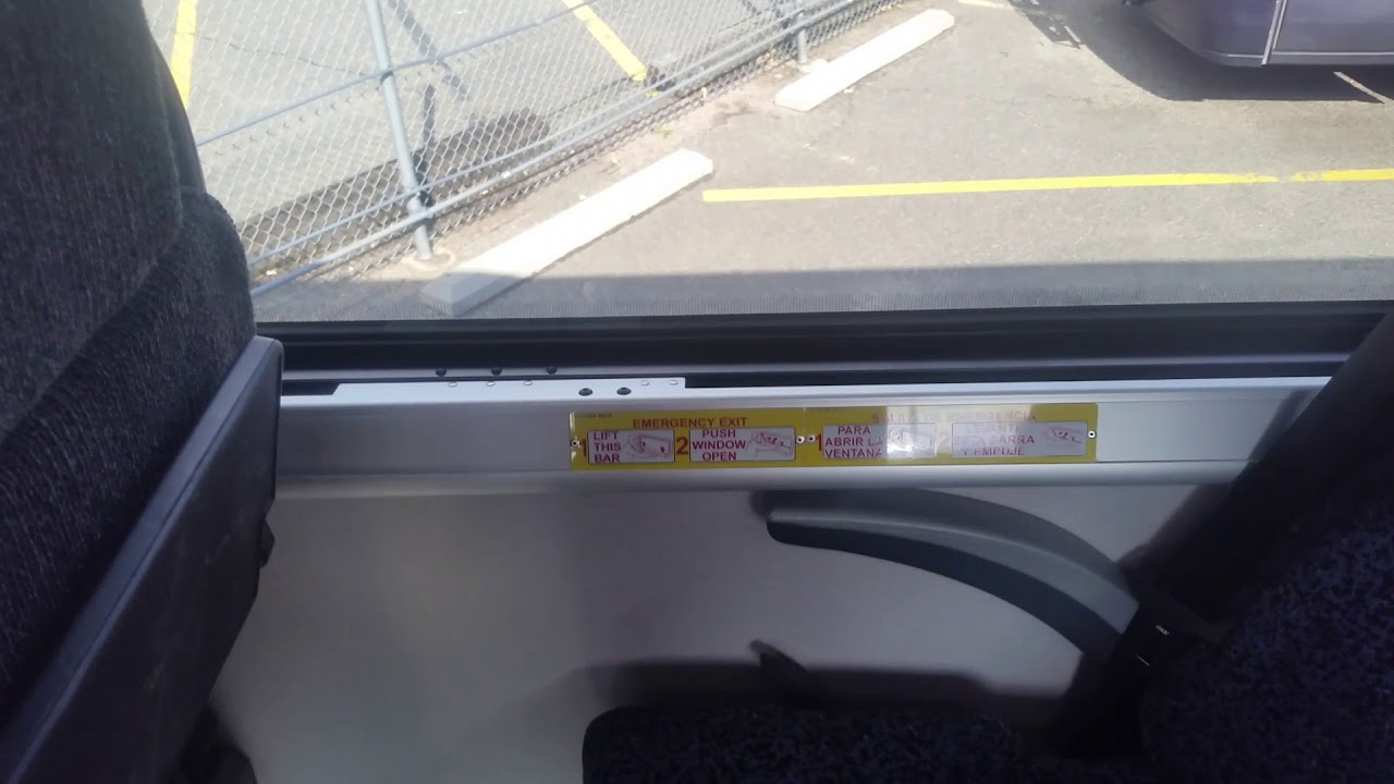 38000 Emergency Exit inspection MCI D model 2018