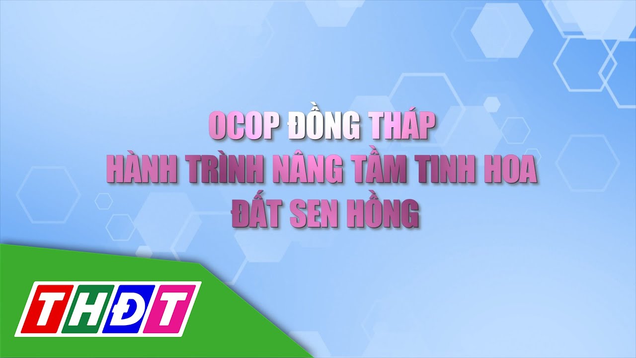 OCOP Đồng Tháp - Hành trình nâng tầm tinh hoa Đất Sen hồng | Trải nghiệm sản phẩm OCOP | THDT