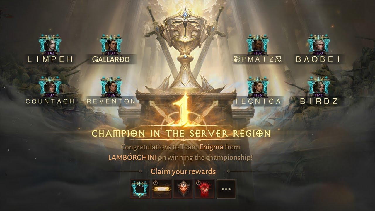 Diablo Immortal - LAMBÖRGHINI DOMI - Bout of Realms Finals