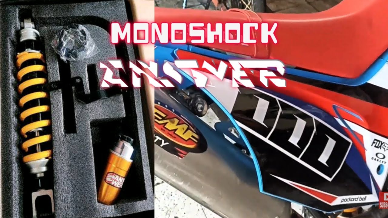 Monoshock terbaik untuk CRF murah fitur mewah tampilan wah cocok untuk jelajah