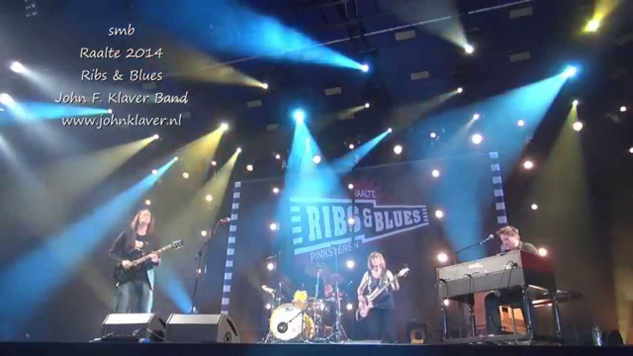 John F Klaver Band @ Ribs & Blues 2014 mainstage sunday