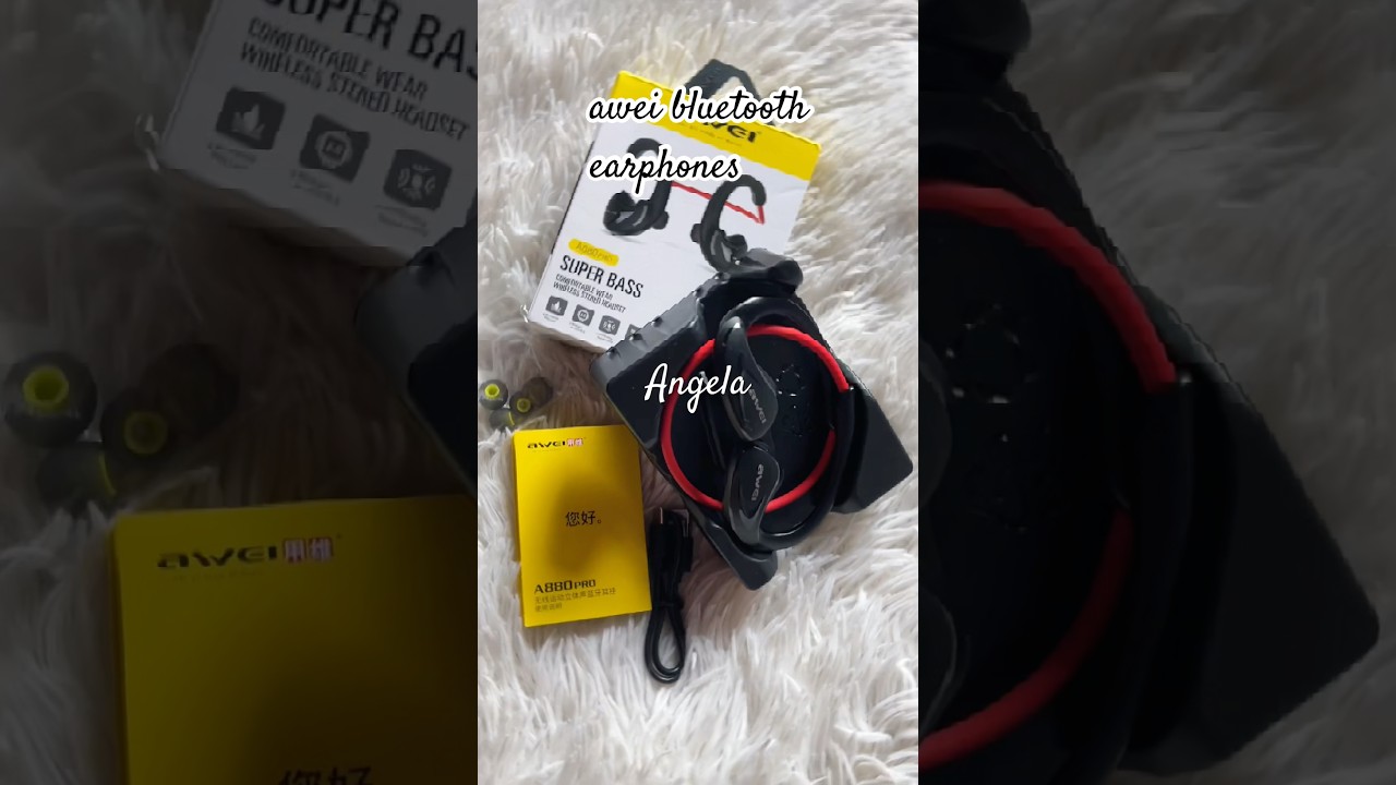 ￼Awei A895BL Sports Bluetooth Air Conduction Wireless Headset 