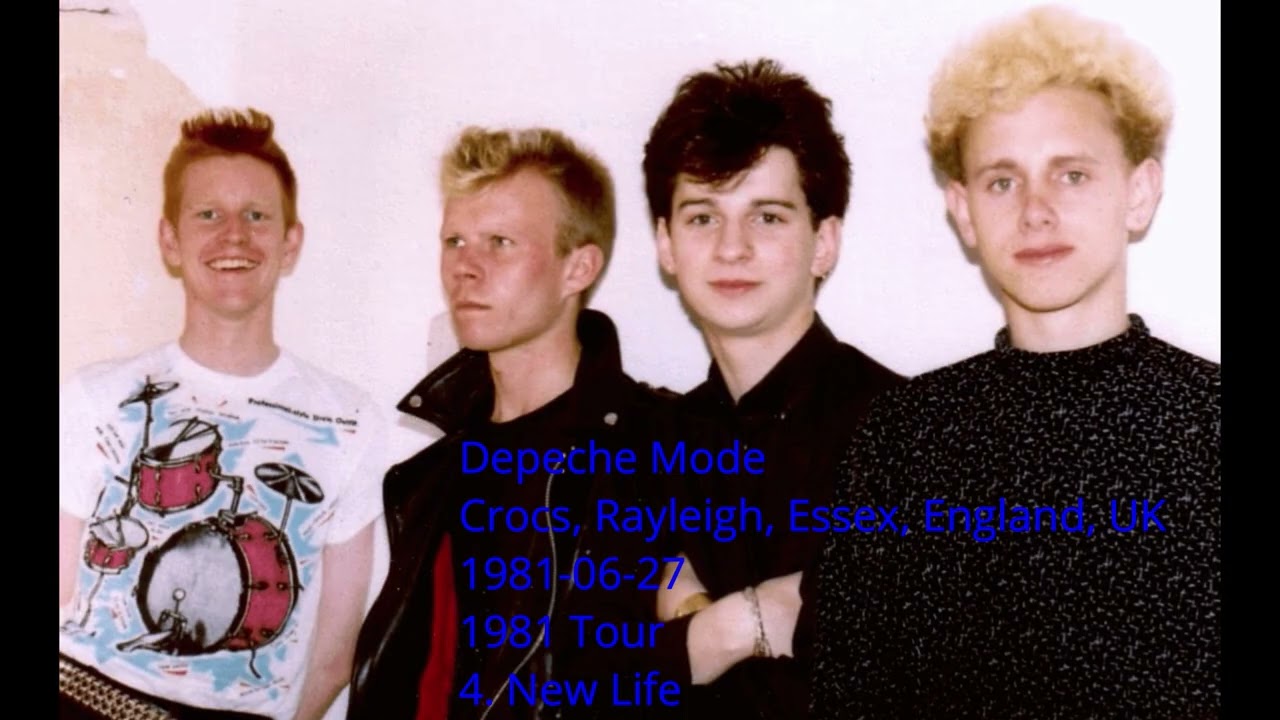 Depeche Mode - New Life 1981-06-27 Crocs, Rayleigh, Essex, England, UK