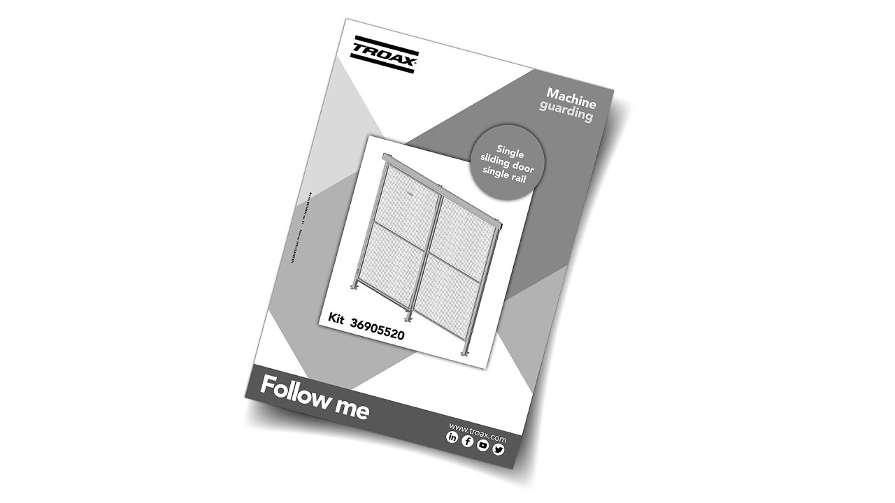 Follow Me - Single sliding door single rail 36905520