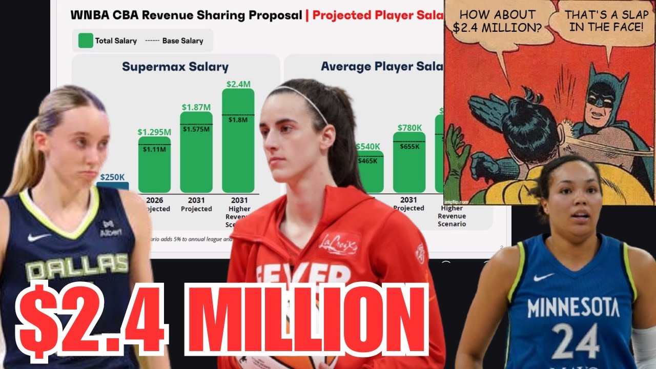 WNBA Proposal Offers $2.4 MILLION Salary & EXPOSES Entitled Player's 'Slap In The Face' FRAUD