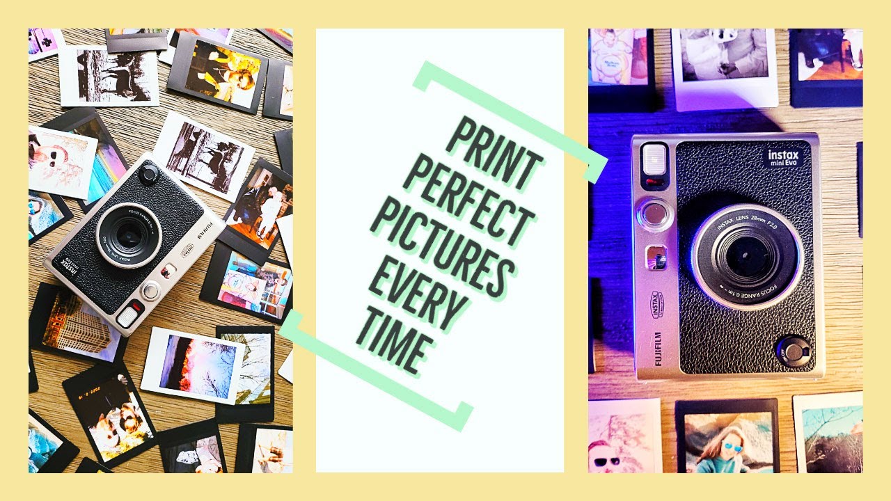 FujiFilm Instax Mini EVO: как печатать идеальные фотографии с камеры