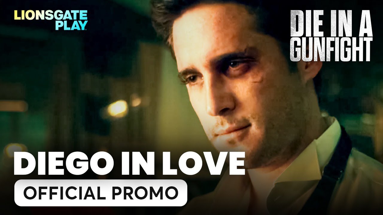 Diego In Love |Die In A Gunfight |  Official Promo | Justin Chatwin @lionsgateplay