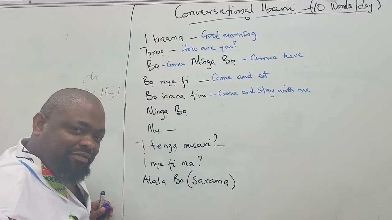 conversational Ibani
