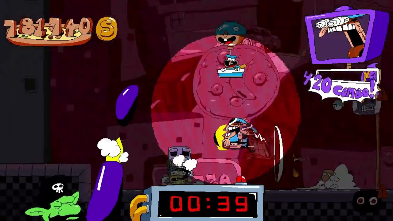 Pizza Tower John Gutter Lap 30