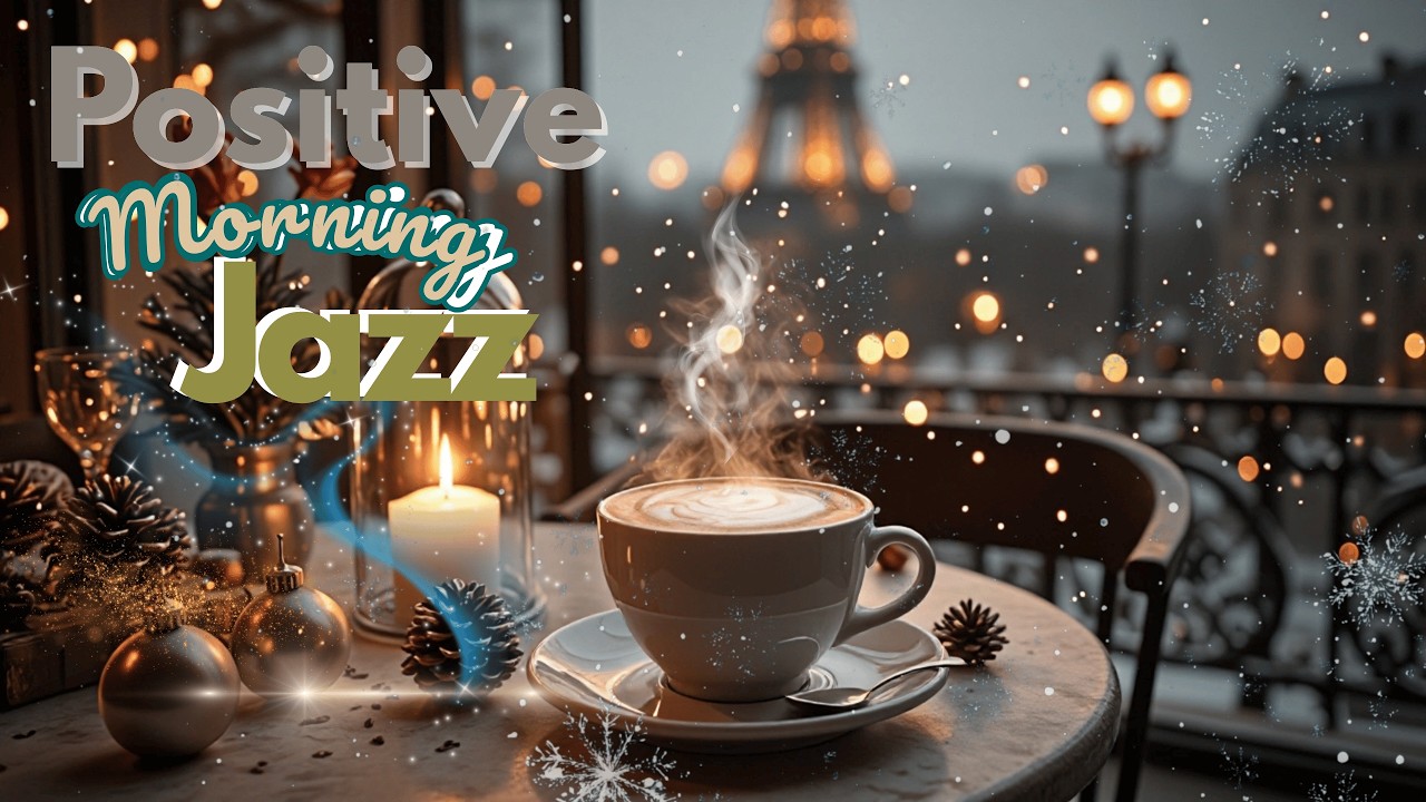 Soft Jazz Music in a Coffee Shop ☕ Positive Bossa Nova for Relaxation & Productivity