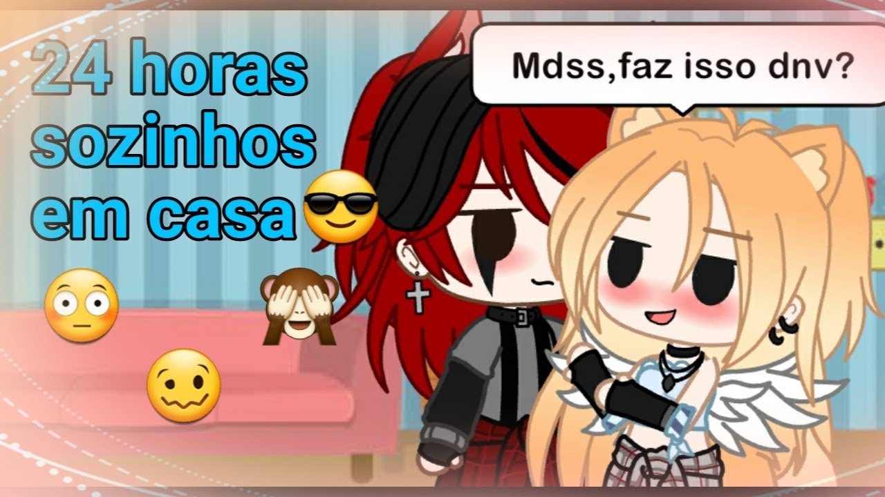 24 horas SOZINHOS em CASA😳(gc)