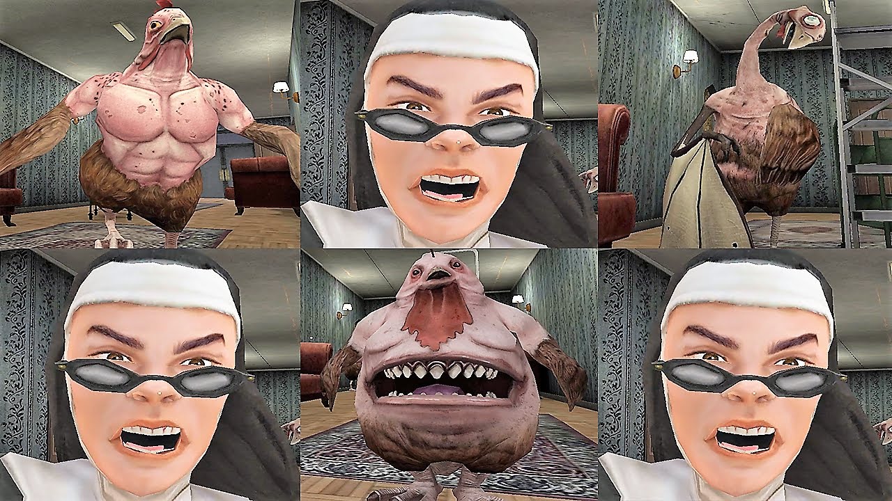 Evil Nun 2; Origins Full Gameplay Ghost Mode Version 0.9.5 + Bad Endings