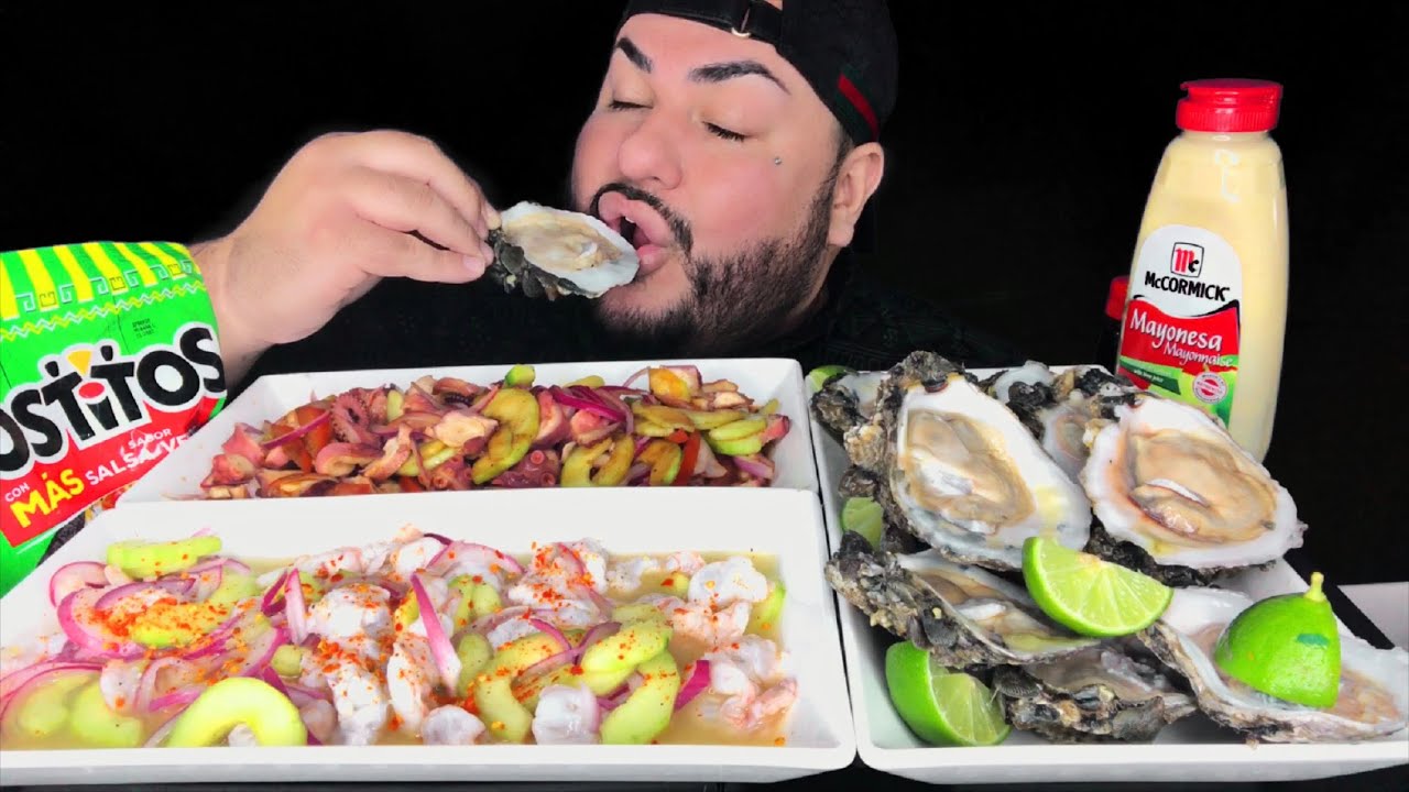 FRESH RAW OYSTERS & MARISCOS • I Almost Died Story Time