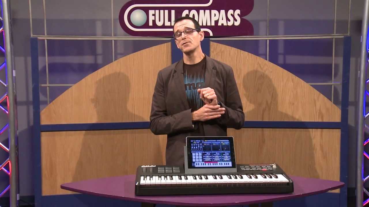Akai Pro SynthStation 49 iPad MIDI Keyboard Controller, Overview | Full Compass