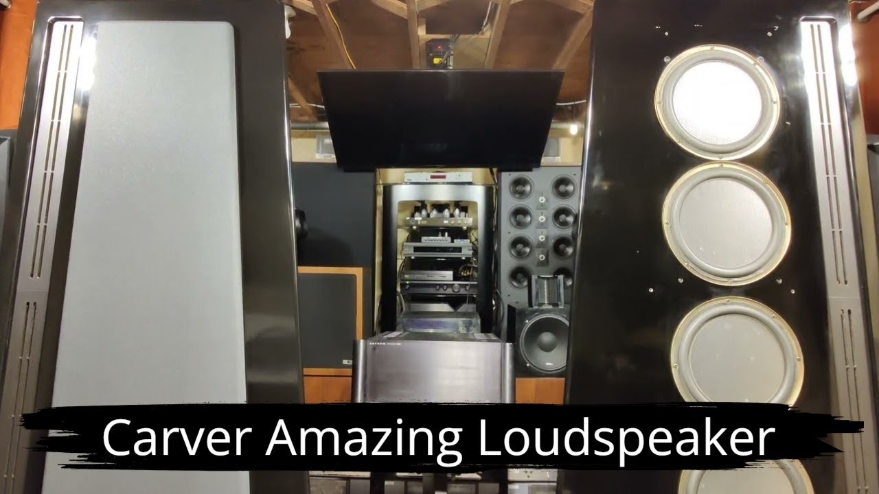 Carver Amazing Nearfield Binaural Recording Sound Demo Open Baffle Speaker  Consider  Like/Subscribe
