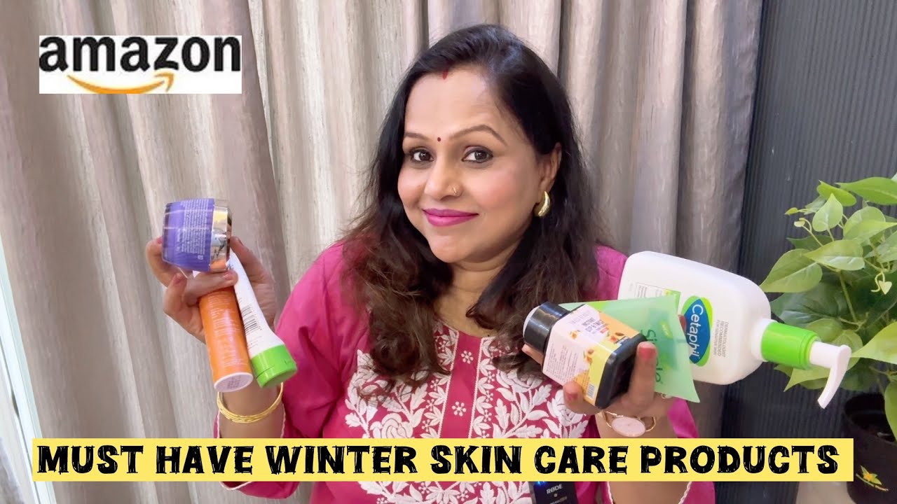 Winter Skin Care products Review | Amazon Beauty Haul | Skin Care Tips | The Indian Explorer 