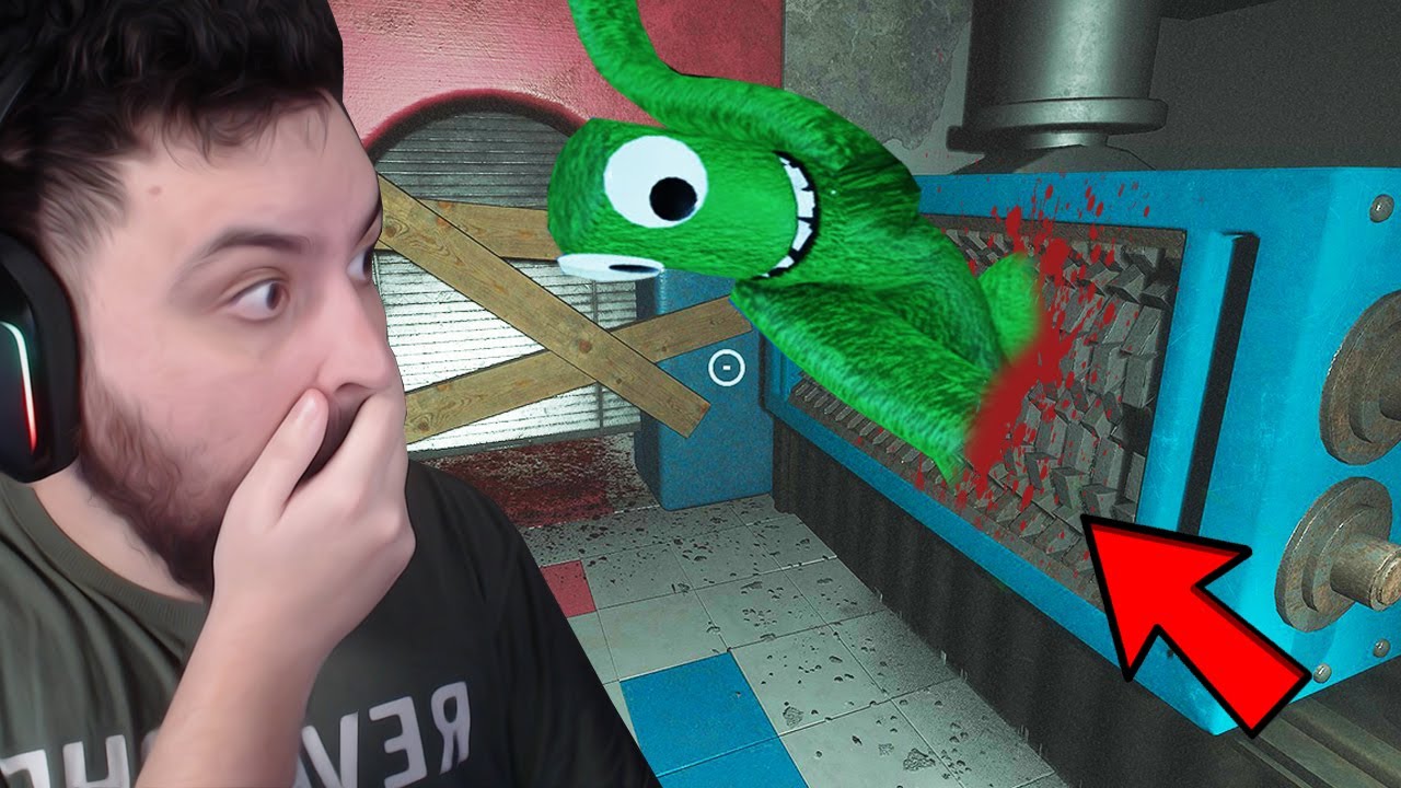 E SE COLOCARMOS O GREEN NO MOEDOR DE BRINQUEDOS? O FIM (RAINBOW FRIENDS) - Poppy Playtime CAPITULO 2