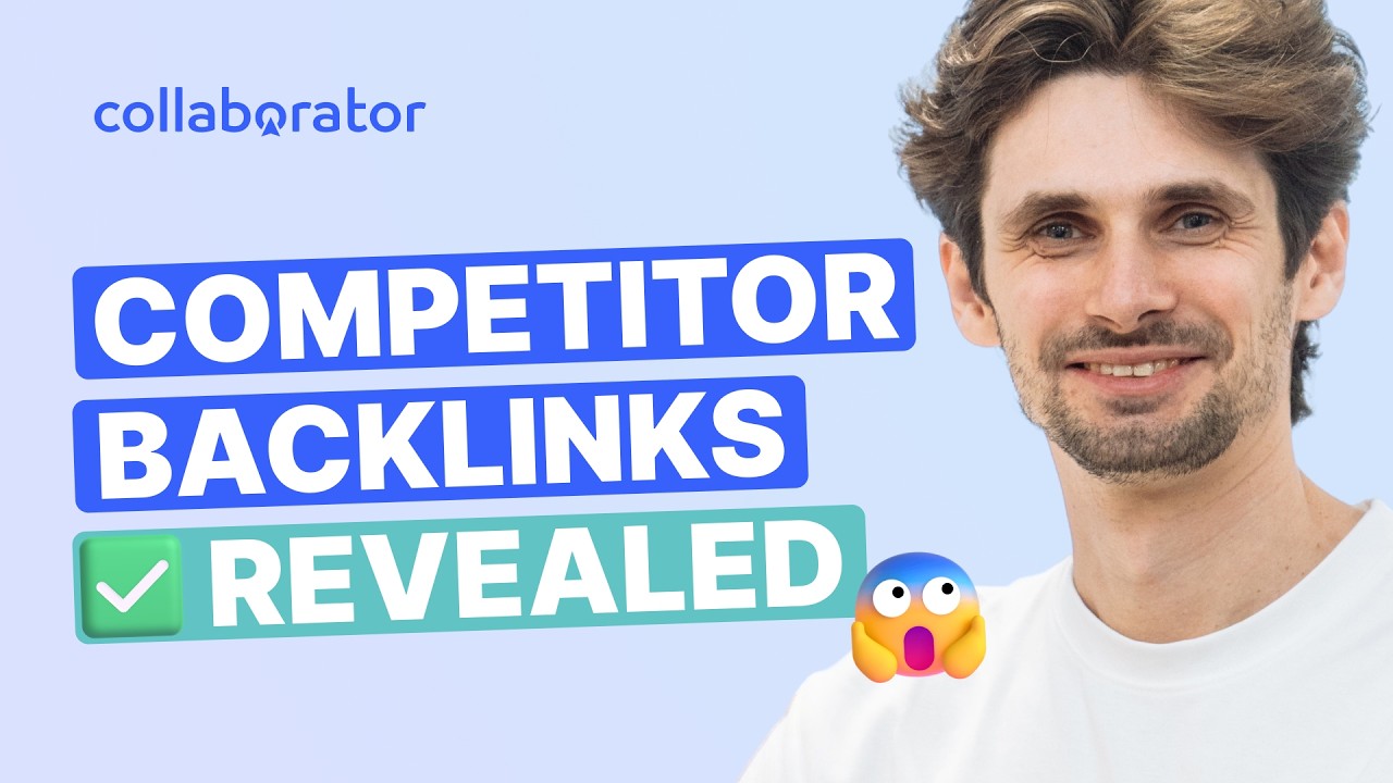 How to Find Competitor Backlinks using Collaborator.pro