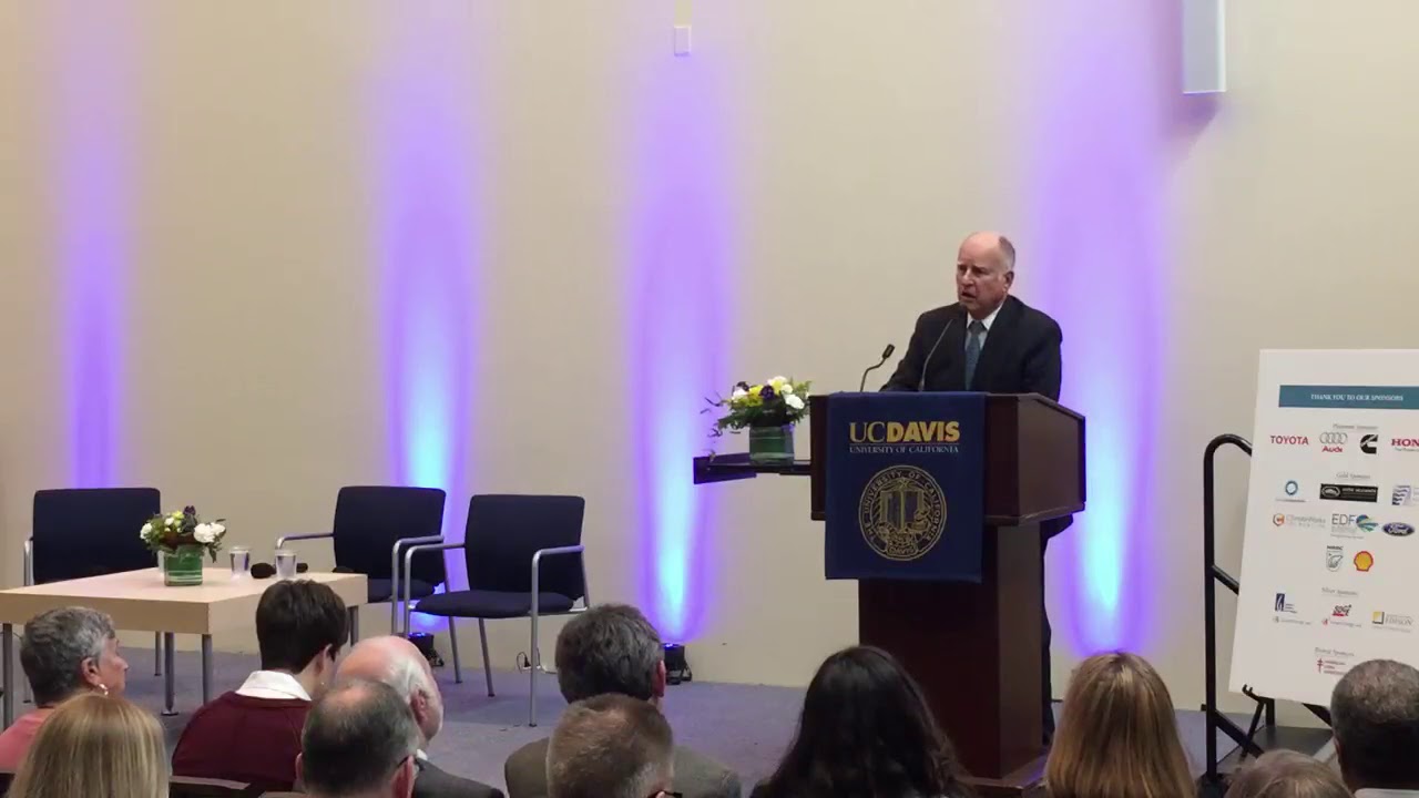 California's Governor Brown keynote speaker - 50th Anniversary California Air Resources Board (CARB)