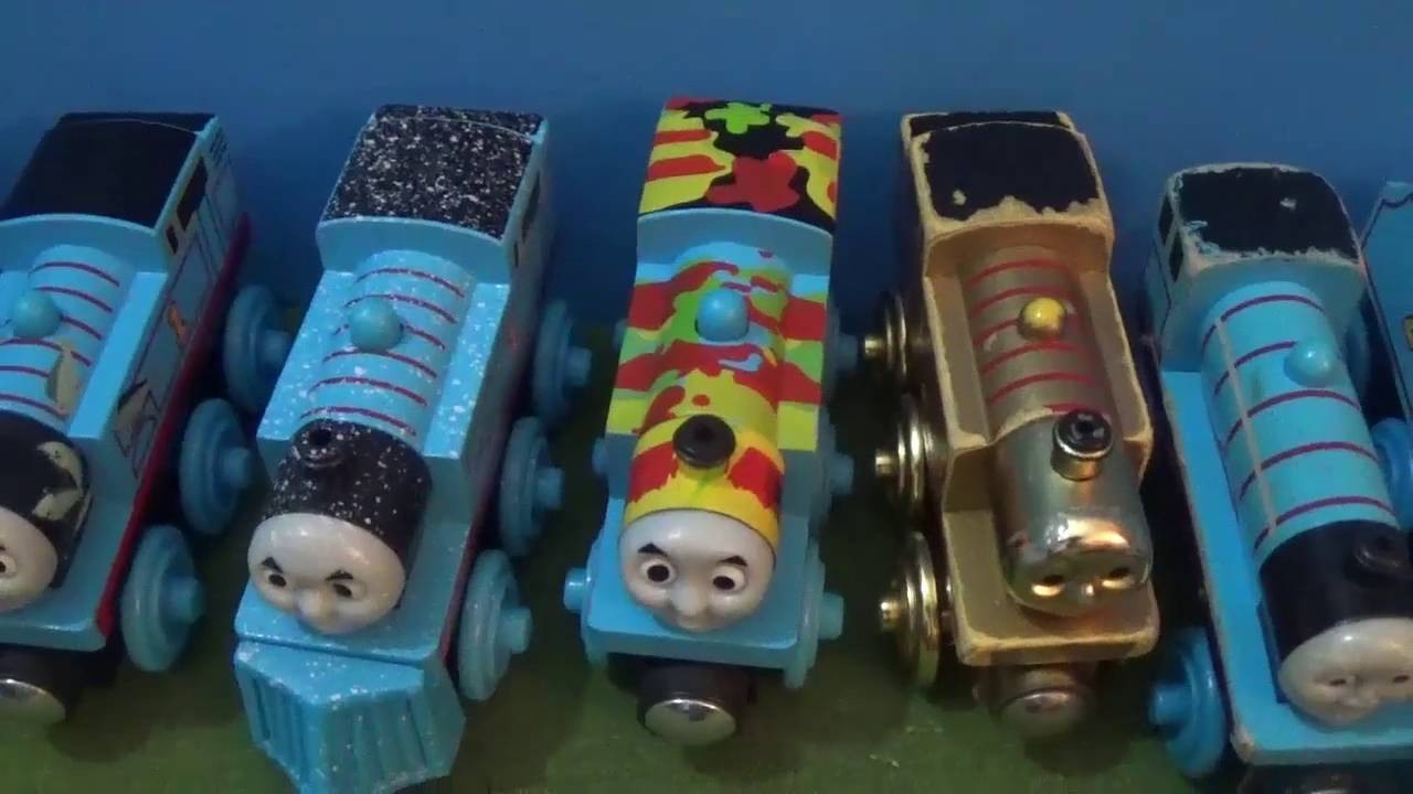 (300 subs) Thomas Wooden Railway Collection Video #1