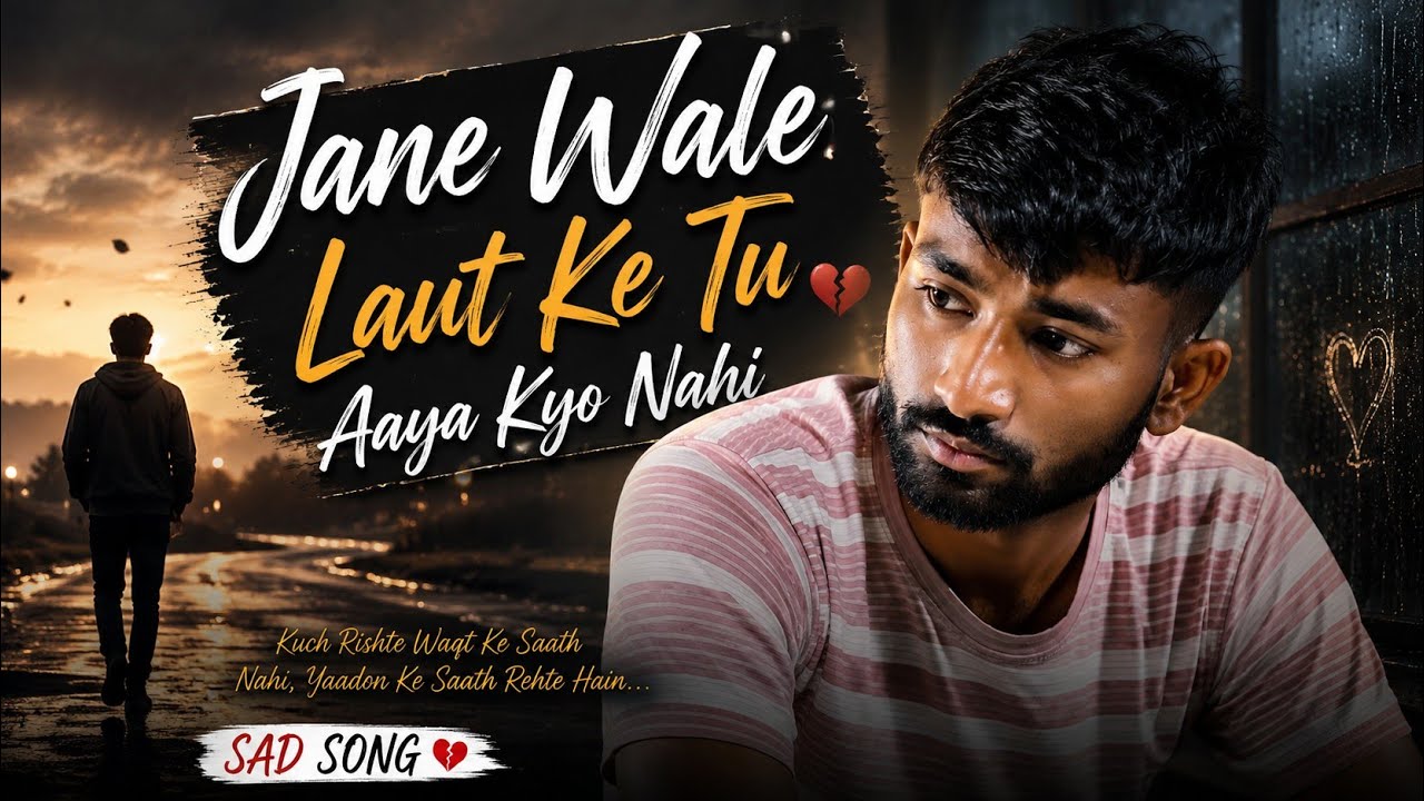 Jane Wale laut ke tu aya Kyo nahi #slowbeats #hindisong #slowedandreverb 