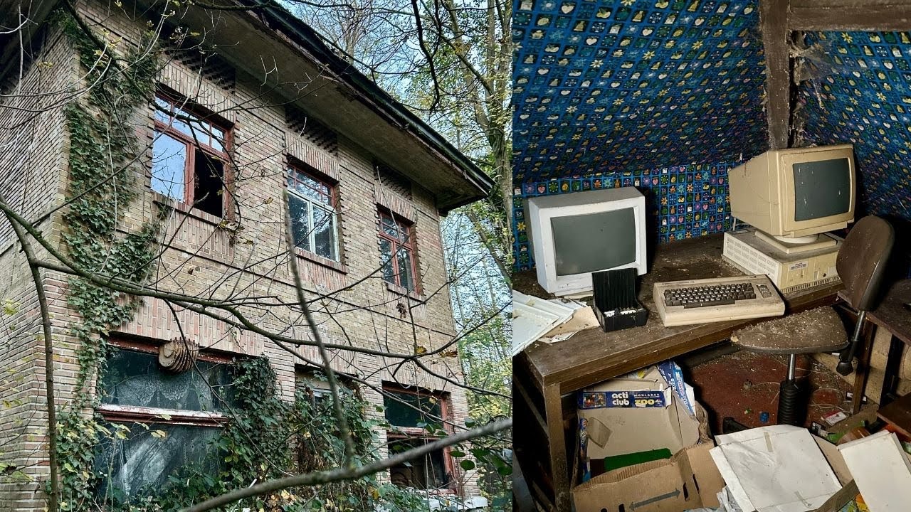 Всё, что осталось в этом заброшенном особняке | Кто-то всё ещё живёт здесь