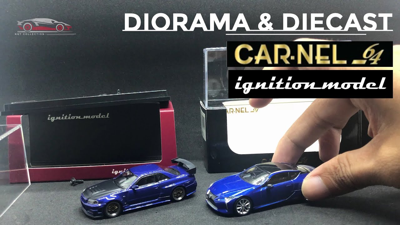 UNBOXING DIECAST 1/64 NISSAN NISMO R34  GT-R Z-TUNE BLUE METALLIC | LEXUS LC  500H STRUCTURAL BLUE