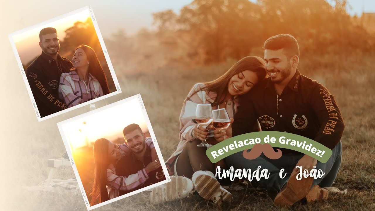 Revelando gravidez ao papai - Amanda e João