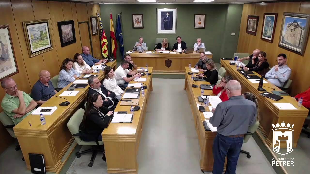 Pleno Ordinario Ayto. Petrer
